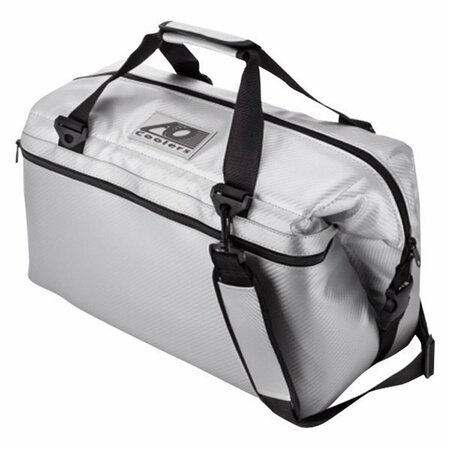 AO COOLERS Carbon Cooler Bag, Silver, 24PK AOCAOCR24SL